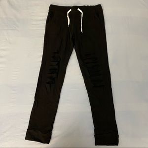 Solid Laser Cut Joggers